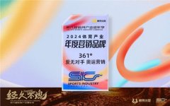 奥运营销策略成效显著,361°获懒熊体育