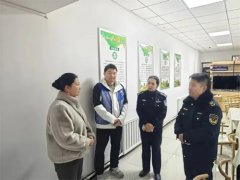 新疆师市市监开展保健食品经营单位“回